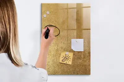 Tablă cu marker material decorativ