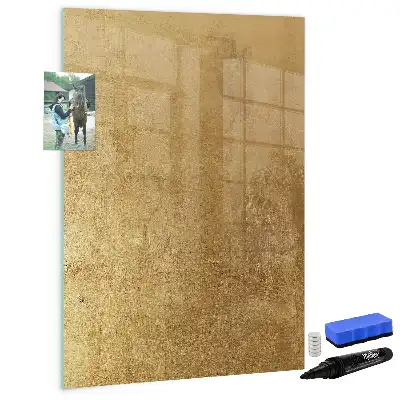 Tablă cu marker material decorativ
