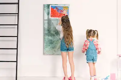 Tablă cu marker cu aspect de marmură de piatră