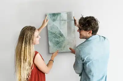 Tablă cu marker cu aspect de marmură de piatră