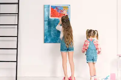 Tablă magnetică de scris cu model ocean