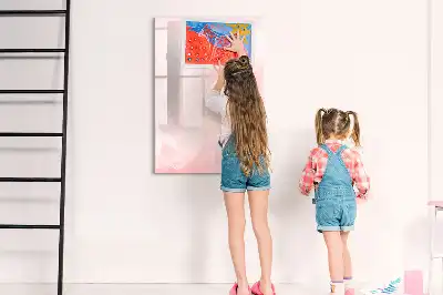 Tablă cu marker cu model trandafiri
