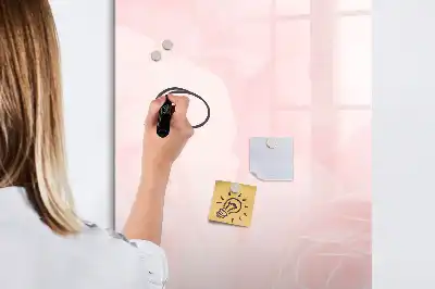 Tablă cu marker cu model trandafiri