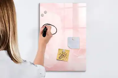 Tablă cu marker cu model trandafiri