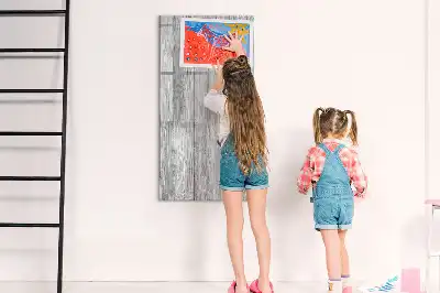 Tablă cu marker din lemn
