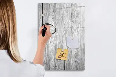 Tablă cu marker din lemn