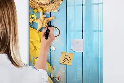 Tablă cu marker accesorii de plajă