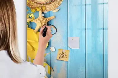 Tablă cu marker accesorii de plajă
