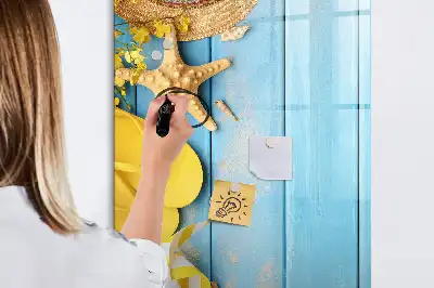 Tablă cu marker accesorii de plajă