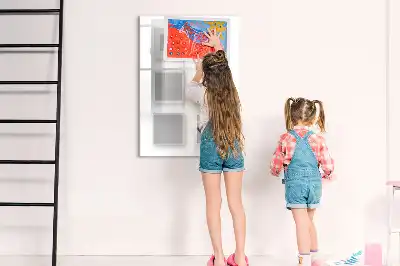 Tablă cu marker ramă foto