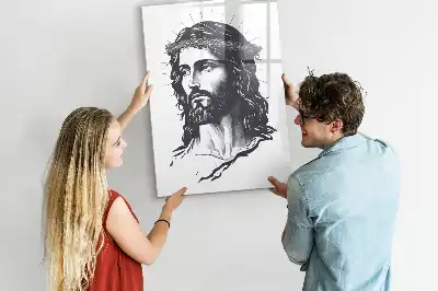 Tablă cu marker Iisus Hristos