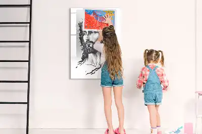 Tablă cu marker Iisus Hristos