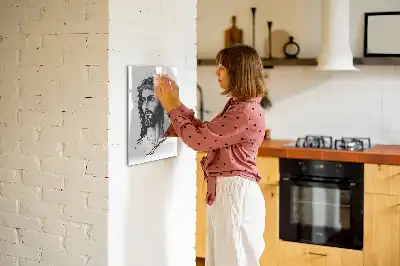 Tablă cu marker Iisus Hristos
