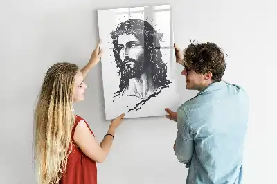 Tablă cu marker Iisus Hristos