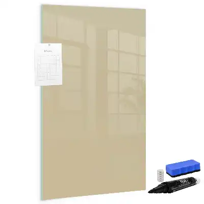 Tablă magnetică de scris culoare bej