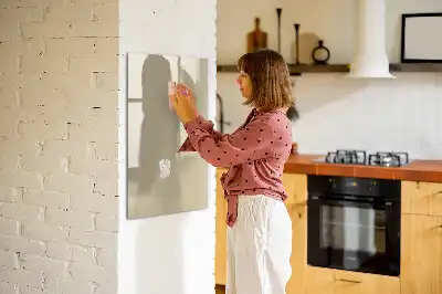 Tablă magnetică de scris culoare bej