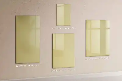 Tablă cu marker culoare crem