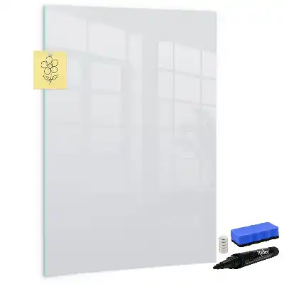 Tablă magnetică de scris culoare alb murdar