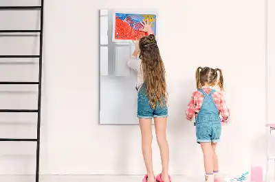 Tablă magnetică de scris culoare alb murdar