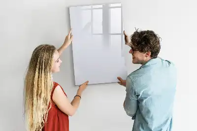 Tablă magnetică de scris culoare alb murdar