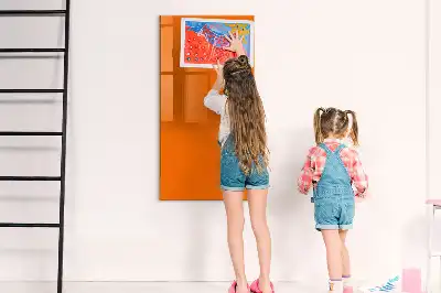 Tablă cu marker culoare portocalie