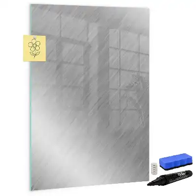 Tablă magnetică de scris cu aspect de sclipiri metalice
