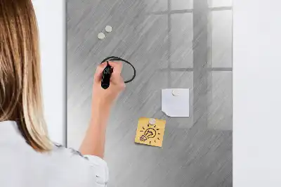 Tablă magnetică de scris cu aspect de sclipiri metalice