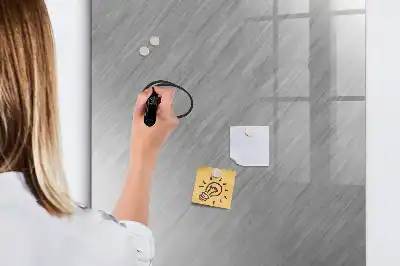 Tablă magnetică de scris cu aspect de sclipiri metalice