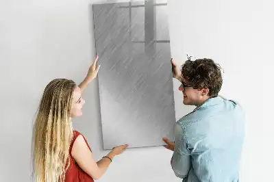 Tablă magnetică de scris cu aspect de sclipiri metalice