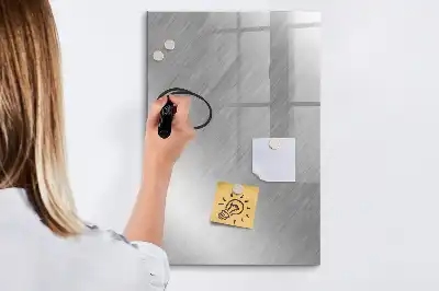 Tablă magnetică de scris cu aspect de sclipiri metalice