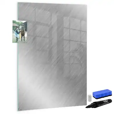 Tablă magnetică de scris cu aspect de sclipiri metalice