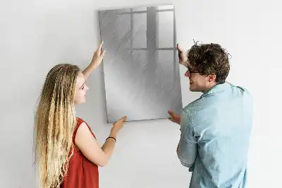 Tablă magnetică de scris cu aspect de sclipiri metalice