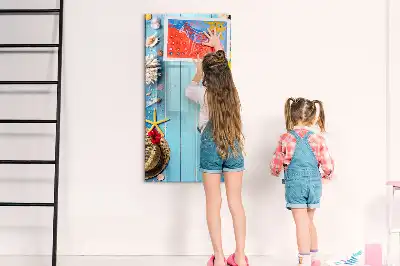 Tablă cu marker set de plajă