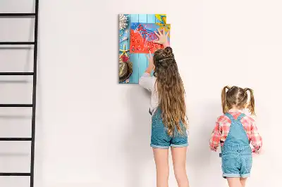 Tablă cu marker set de plajă