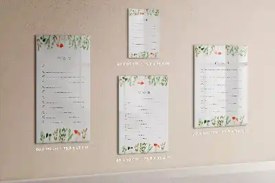 Tablă cu marker pentru lista de astăzi