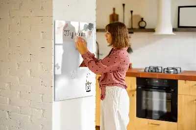 Tablă cu marker pentru organizarea planurilor mele