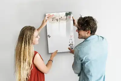 Tablă cu marker pentru organizarea planurilor mele