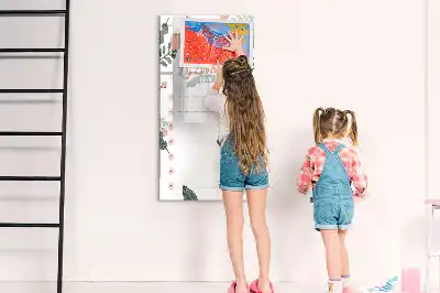 Tablă magnetică de scris listă decorativă