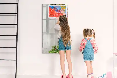 Tablă magnetică de scris cu model cu legume