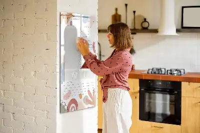 Tablă cu marker planificator zilnic