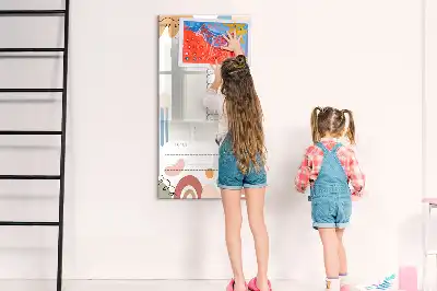 Tablă cu marker planificator zilnic