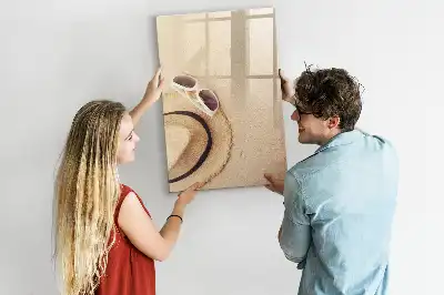 Banc de nisip cu tablă magnetică de scris