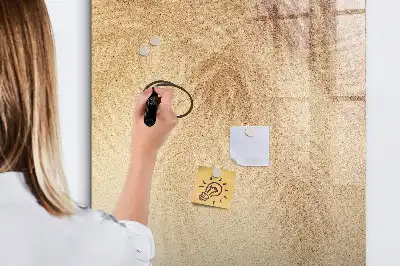 Tablă cu marker cu imprimeu umbra frunzelor de palmier