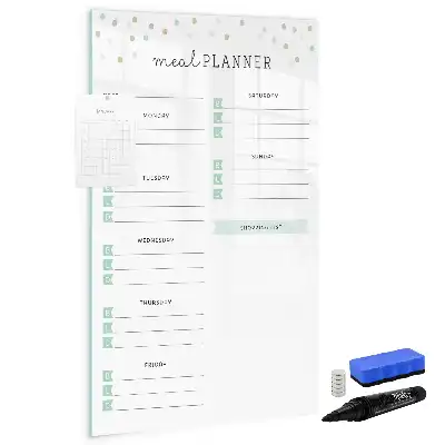 Tablă magnetică de scris planificator de mese