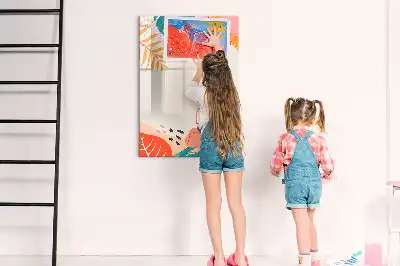 Tablă magnetică de scris model Floare de vară