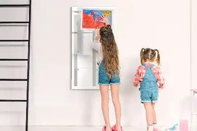 Tablă magnetică pentru scris planificator săptămânal