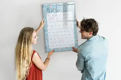 Tablă magnetică pentru notițe cu design pentru lista de sarcini