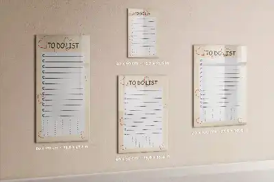Tablă cu marker pentru lista de sarcini