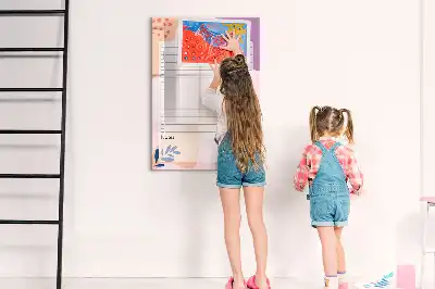Tablă cu marker pentru listă de sarcini