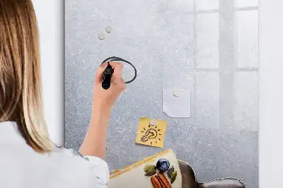 Tablă magnetică de scris cu model o felie de tort